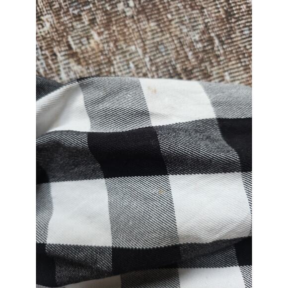 Milwaukee Leather Men's Large Armored Biker Flannel Shirt 3 Kevlar Inserts Plaid - Picture 10 of 16